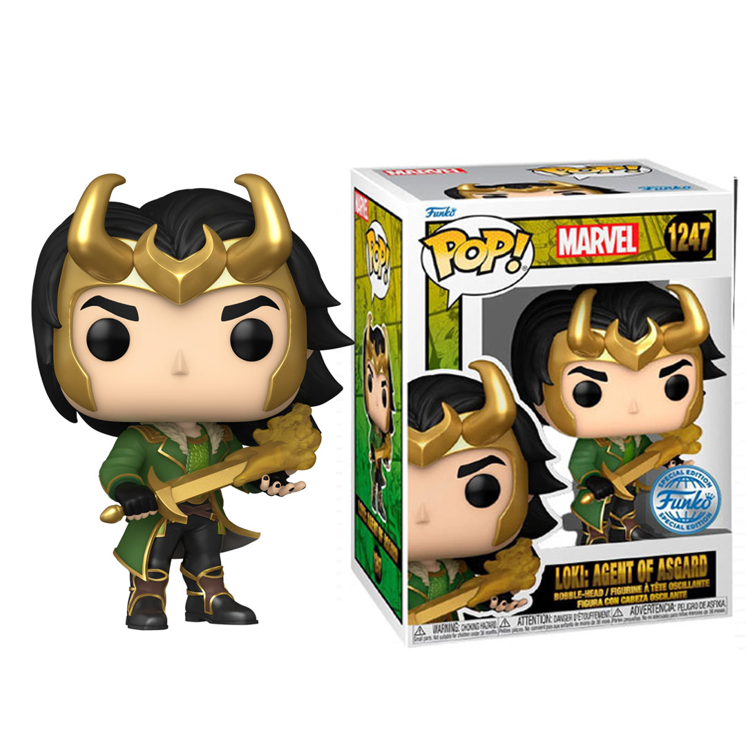 Funko Pop! Marvel Comics - Agent of Asgard Loki #1247